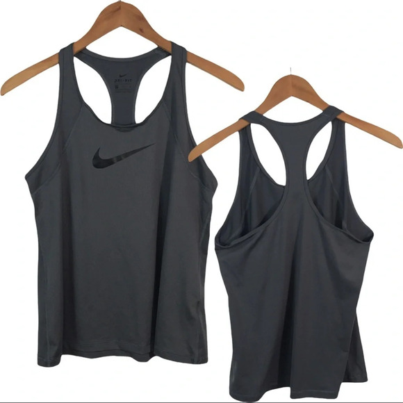 WS718 Nike Dri Fit Racerback Running Tank Top M - Picture 1 of 5